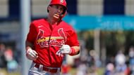 Paul Goldschmidt in Cardinals shirt(credits: baltan.com) E Paul Goldschmidt (credits: sportsnet.ca)